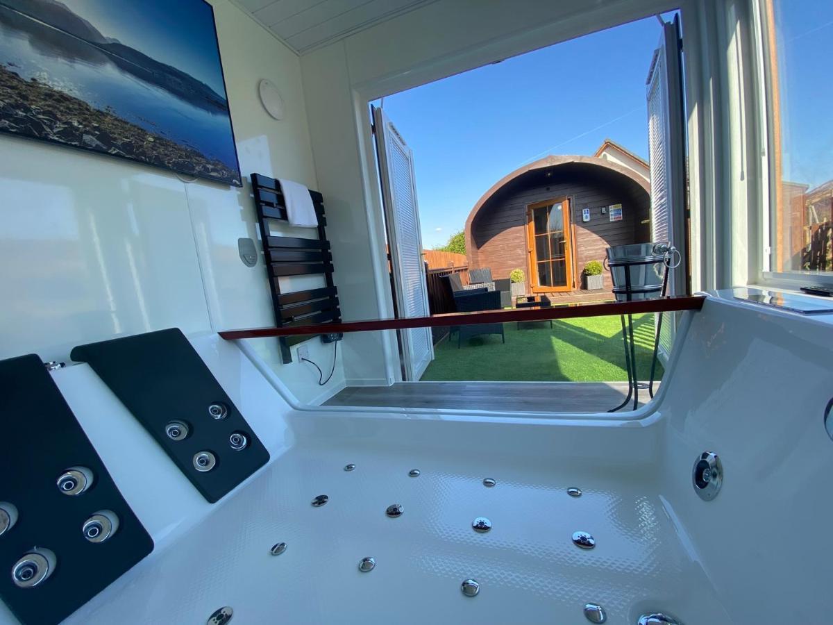 Highland Stays - Ben View Studio Pod & Jacuzzi Bath ฟอร์ตวิลเลียม ภายนอก รูปภาพ